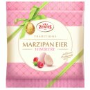 Zentis Marzipan Eier Himbeere 3er Pack (3x125g Packung) + usy Block