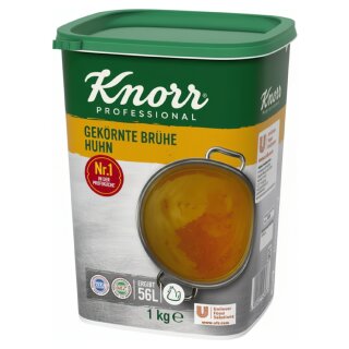 Knorr Gekörnte Brühe Huhn (1kg Dose) MHD 04/2025 Sonderpreis