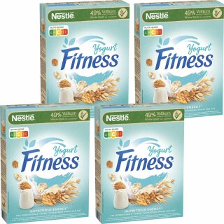 Nestlé Fitness Joghurt Cerealien 4er Pack (4x350g Packung) MHD 11/2025 Sonderpreis