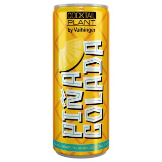 Cocktail Plant Pina Colada 10% (0,25l Dose)