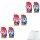 Smarties Henne Schokoladenhohlfigur 3er Pack (3x85g Packung) + usy Block