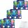 Smarties Mini Osterhasen 3er Pack (9x18,7g Packung) + usy Block