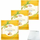 Zentis Marzipan-Eier Eierlikör 3er pack (3x125g Beutel) + usy Block