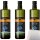Gaea Classic Natives Olivenöl extra 3er Pack (3x1l Flasche) + usy Block