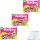 Katjes Pop-Mix Kaubonbon mit Fruchtgummi 3er Pack (3x210g Packung) + usy Block