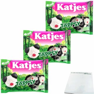 Katjes Tappsy 3er Pack (3x210g Packung) + usy Block