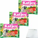 Katjes Tropen Früchte 3er Pack (3x210g Packung) + usy Block