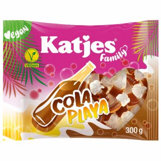Katjes Family Cola Playa Colageschmack (300g Beutel)