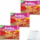 Katjes Family Glücksherzen Fruchtgummi 3er Pack (3x300g Beutel) + usy Block