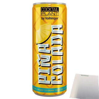 Cocktail Plant Pina Colada 10% (0,25l Dose) + usy Block