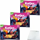 Katjes Family Drakritze 3er Pack (3x300g Beutel) + usy Block