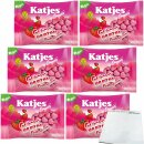 Katjes Family Glücksherzen Erdbeerliebe 6er Pack (6x300g Beutel) + usy Block