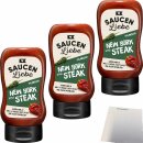 Saucen Liebe New York Style 3er Pack (3x300ml Flasche) + usy Block