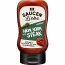 Saucen Liebe New York Style 3er Pack (3x300ml Flasche) + usy Block