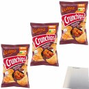 Lorenz Chips Crunchips Western Style 3er Pack (3x150g Beutel) + usy Block
