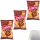 Lorenz Chips Crunchips Western Style 3er Pack (3x150g Beutel) + usy Block