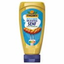 Thomy Delikatess Senf Mittelscharf Frisch vermahlen 3er Pack (3x200ml Flasche) + usy Block