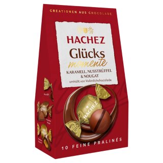 Hachez Schokolade Glücksmomente Mix (112g Packung)