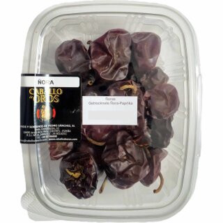 Caballo de Oros Getrocknete Nora-Paprikaschoten aus La Vera (70g Packung)