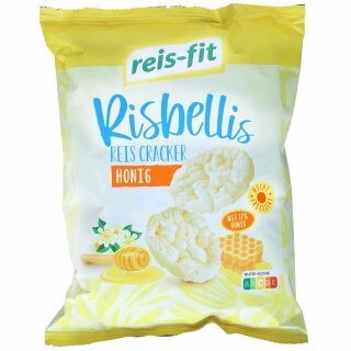 Reis-Fit Risbellis Reis Cracker Honig (40g Packung)