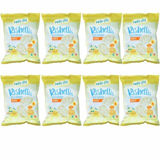 Reis-Fit Risbellis Reis Cracker Honig (8x40g Packung) VPE