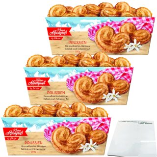 Schulte Kleiner Alpengruss Prussien 3er Pack (3x220g Packung) + usy Block