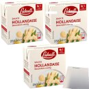 Lukull Sauce Hollandaise 3er Pack (3x250ml Packung) + usy Block