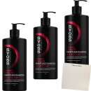 Syoss Intense Color Farbpflege Shampoo für coloriertes gesträhntes Haar 3er Pack (3x440ml Flasche) + usy Block