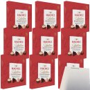Hachez Schokolade Selection Mix VPE (9x125g Packung) + usy Block