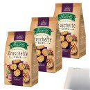 Maretti Bruschette Knoblauch 3er Pack (3x150g Beutel) + usy Block