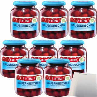Fitini Sauerkirschen (8x370ml Glas) VPE + usy Block