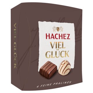 Hachez Schokolade Viel Glück (40g Packung)