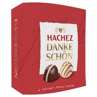 Hachez Schokolade Pralinenmischung Dankeschön (40g Packung)