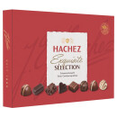 Hachez Schokolade Pralinenmischung Exquisite VPE (6x200g Packung) + usy Block