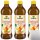 Alnatura Apfelessig 3er Pack (3x500ml Flasche) + usy Block