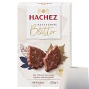 Hachez Schokolade Hauchzarte Blätter Edel Vollmilch 3er Pack (3x125g Packung) + usy Block