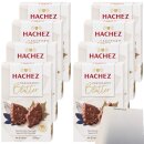 Hachez Schokolade Hauchzarte Blätter Edel Vollmilch VPE (8x125g Packung) + usy Block