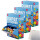 M Candy Durstlutscher Frucht-Lollis 100St 3er Pack (3x1200g Packung) + usy Block