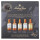 A.Berg Schokolade Whisky Fläschchen 3er Pack (3x155g Packung) + usy Block