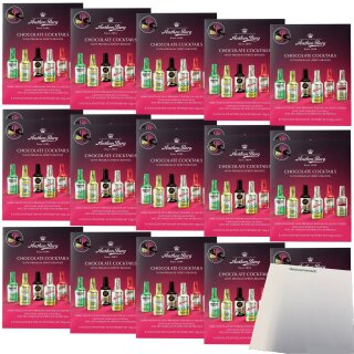A.Berg Schokolade mit Cocktails VPE (15x125g Packung) + usy Block