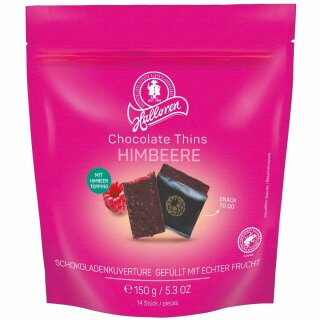 Halloren Chocolate Thins Himbeere (150g Beutel)