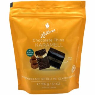 Halloren Chocolate Thins Caramel (150g Beutel)