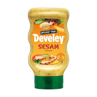 Develey Foodtrip-Sauce Sesam (300ml Flasche)