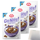 RUF GoNice Knusper Schoko 3er Pack (3x50g Packung) + usy Block