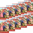 The Super Mario Bros Adventskalender mit Puzzle 10er Pack...