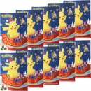 Pokemon Adventskalender 10er Pack (10x280g Packung) Sonderpreis MHD 30.09.2025
