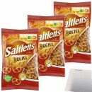 Lorenz Snack World Saltletts Brezeln 3er Pack (3x200g Packung) + usy Block