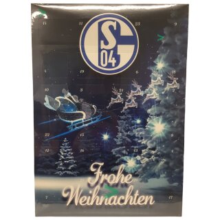 Adventskalender FC Schalke 04 (120g) MHD 31.07.2024 Sonderpreis