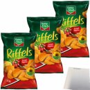 Funny-Frisch Riffels Chili & Paprika 3er Pack (3x150g...