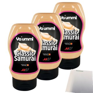 Ya´ummi Classic Samurai 3er Pack (3x300ml Flasche) + usy Block